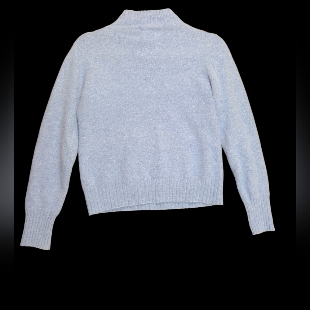 Cousin Johnny For Marshall Fields Wool And Angora Blue Women's Sweater Size M - Picture 3 of 3